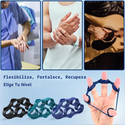 Vista 6 de FitBeast Entrenador de fuerza de agarre, ejercitador de dedos, fortalecedor de antebrazo, kit de 9 piezas, fortalecedor de agarre de mano fuerza