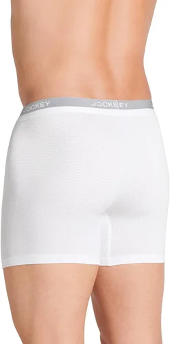 Vista 2 de Jockey Ropa interior para hombre Ultimate Breathe de 6.5 pulgadas, paquete de 3