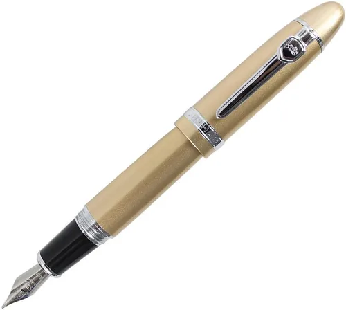 Vista 12 de Expert Deluxe - Pluma estilográfica con estuche para bolígrafos, barril grande, color negro con ribete dorado Negro con dorado