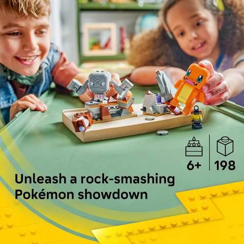 Vista 2 de LEGO Pokémon SMART Play: Charmander and Geodude's Cavern Clash 72157