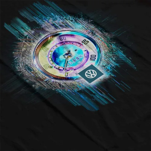 Vista 5 de Volkswagen Camiseta para hombre VW Speedometer