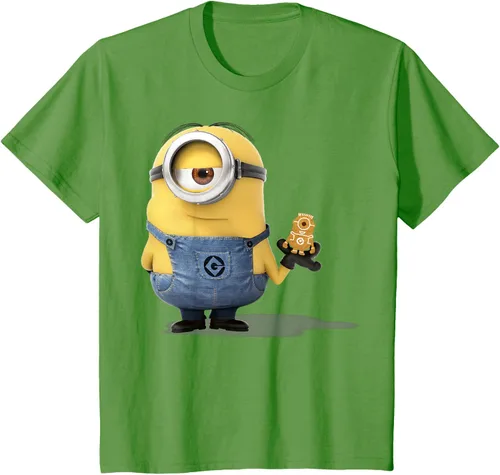 Vista 57 de Camiseta Despicable Me Minions Holding A Ginger Bread Minion Retrato Pequeña