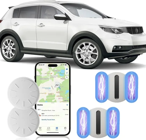 Vista 11 de Rastreador GPS para vehículos, rastreador GPS en tiempo real para el trabajo del coche con Apple Find My (solo iOS), sin suscripción en tiempo real