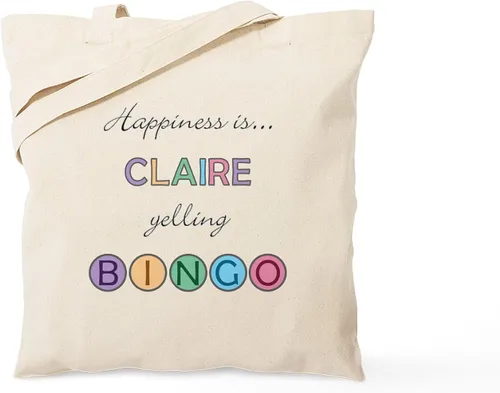 Vista 36 de CafePress Bingo Lingo Tote Bag Natural Canvas Tote Bag, Bolso de compras de tela, Caqui