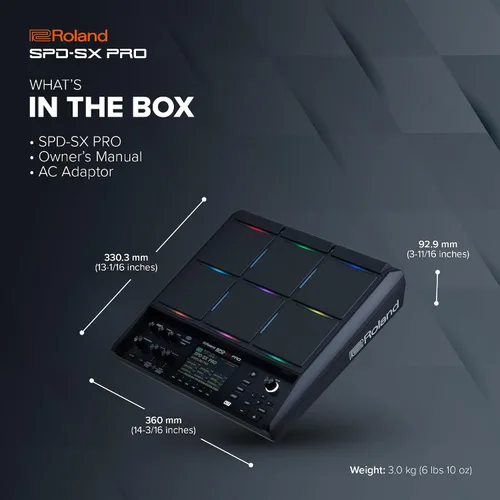 Vista 12 de Roland Almohadilla de muestreo SPD-SX Pro