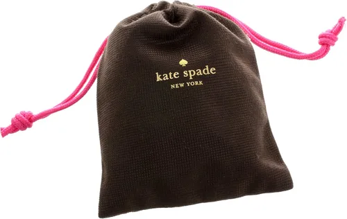 Vista 3 de kate spade new york Mini collar con colgante de cerdo pavé rosa para mujer, 17 pulgadas + extensor de 4 pulgadas, Metal