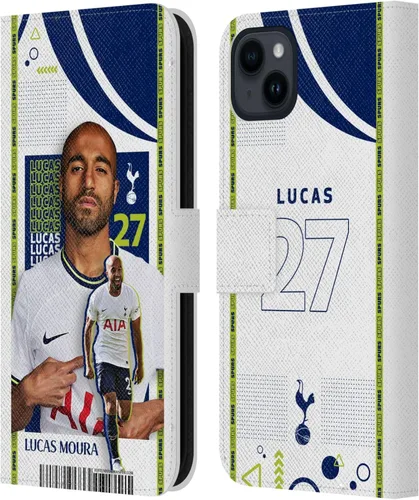 Vista 61 de Head Case Designs Officially Licensed Tottenham Hotspur F.C. Cristian Romero 2022/23 First Team Leather Wallet Case Compatible with Apple iPhone 11