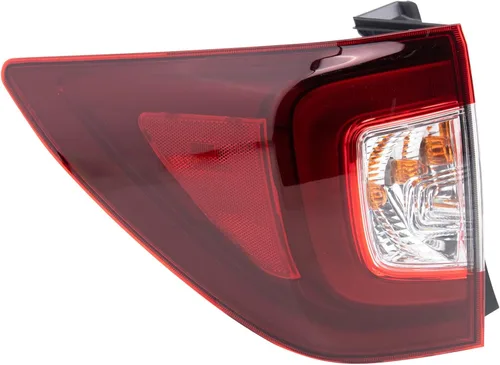 Vista 7 de Ensamble de luz trasera exterior TRQ para lado del conductor izquierdo trasero. Compatible con Toyota Corolla XLE 2020, 2021, 2022 y Toyota Corolla