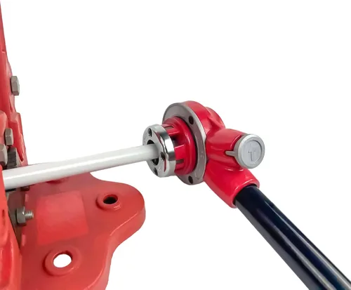 Vista 7 de (R) Herramienta de roscado de tuberías con mango de trinquete 3 muere 1/2 ", 3/4", 1" (NPT) fontanería