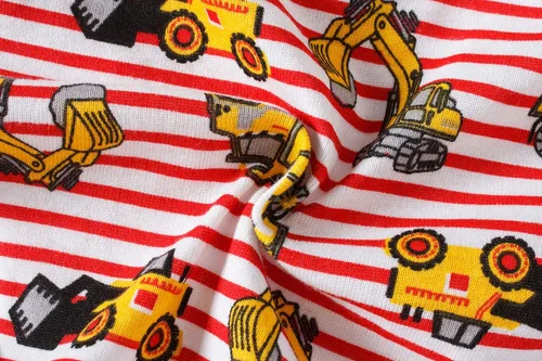Vista 4 de Boboking - Calzoncillos 100% de algodón, para niños pequeños, ropa interior suave, con diseño de dinosaurios y de camiones