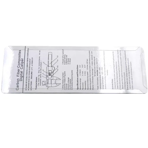 Vista 6 de Herramienta de medición de calibradores de 0-6" - Pinza de micrómetro electrónico