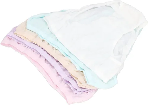 Vista 3 de Walfront Ropa interior desechable para mujer, bragas desechables suaves, elásticas, transpirables, de algodón puro