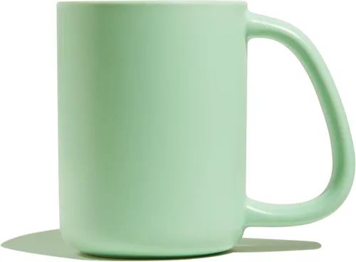 Vista 12 de CURVD® Taza de café de 18 onzas, apta para microondas y lavavajillas, 100% cerámica sin químicos, mango grande para un agarre cómodo, perfecta
