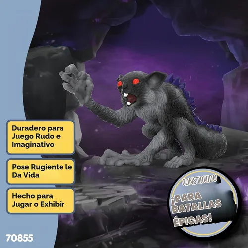 Vista 4 de Schleich Eldrador - Figura de juguete de lémur de sombra para niños a