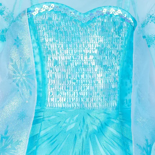 Vista 4 de Disney Disfraz Elsa para niños - Frozen