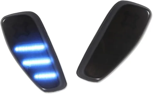 Vista 16 de Kit de lámparas de marcador lateral LED blanco con lente ahumada, compatible con Jeep Renegade 2014, 2015, 2016, 2017, 2018, 2019, 2020, 2021, 2022