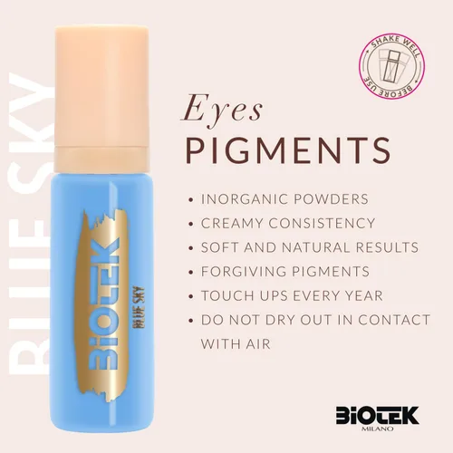 Vista 3 de Pigmento de ojos para maquillaje permanente de ojos - Blue Sky - 0,50 fl.oz.