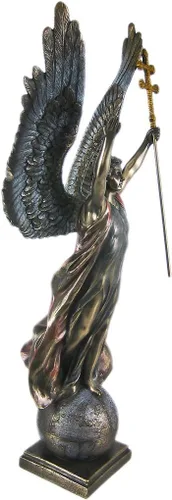 Vista 2 de Unicorn Studio - Figura de réplica de San Gabriel en Hungría Heroes Cuadrada, 15 pulgadas de altura