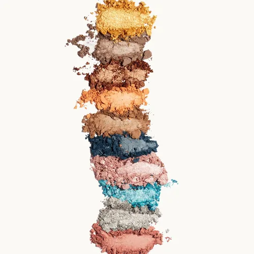 Vista 17 de Pacifica Paleta de sombras de ojos – Sombra de ojos mineral Malibu, tonos neutros mezclables con mate aterciopelado, brillante y metálico, infusión