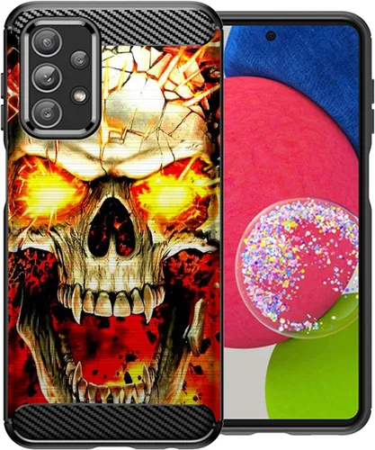Vista 16 de CasesOnDeck Funda compatible con Samsung Galaxy A23 5G / A23 - Funda de TPU flexible y suave y ajustable con protección contra golpes