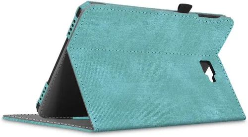 Vista 8 de Fintie Funda para Samsung Galaxy Tab A 10.1 (2016 NO S Pen Version), [Protección de esquinas] Cubierta de soporte de visión multiángulo con bolsillo