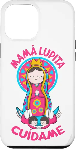 Vista 6 de Funda para iPhone 14 Virgen de Guadalupe. Mamá Lupita, Cuídame