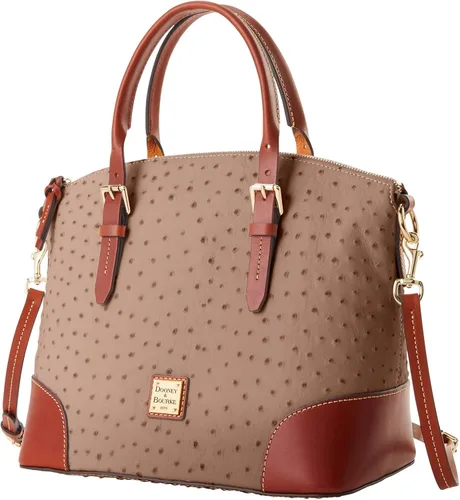 Vista 2 de Dooney & Bourke Bolsa abovedada de avestruz