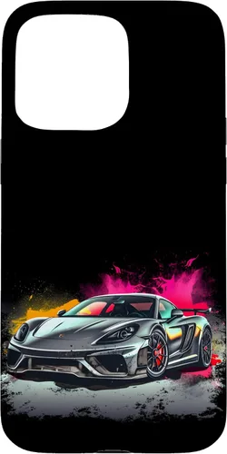 Vista 28 de Funda gráfica para iPhone 16 Supercar Exotic Sports Car Concept Car Poster