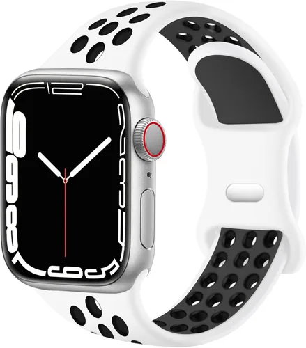 Vista 16 de Correas deportivas compatibles con correas de Apple Watch de 1.496 in 1.575 in 1.614 in 1.654 in 1.732 in 1.772 in 1.811 in 1.929 in, correa