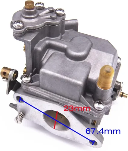 Vista 3 de SouthMarine Motor de barco 66M-14301-12-00 66M-14301-10 66M-14301-11 Carburador Assy para Yamaha 4-Stroke 15hp F15 Motor fuera de borda, arranque