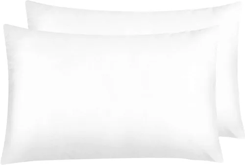 Vista 41 de NTBAY Fundas de almohada de satén con cremallera para cabello y piel, juego de 2 fundas de almohada estándar de lujo con cremallera oculta, 20 x 26