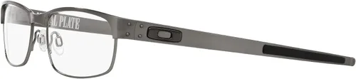 Vista 3 de Oakley Ox5038 - Marco rectangular de titanio para lentes graduados con placa de metal para hombre
