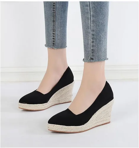 Vista 4 de Zapatos de tacón alto para mujer, zapatos de vestir de oficina con punta cerrada, zapatos de vestir de punta redonda, zapatos de vestir para novia
