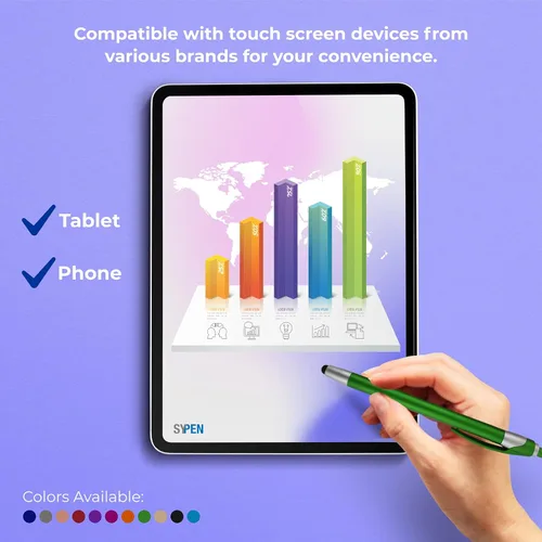 Vista 4 de Paquete de 300 bolígrafos personalizados con logotipo o texto, para marketing, fiestas y eventos, lápiz capacitivo 2 en 1 y bolígrafo compatible