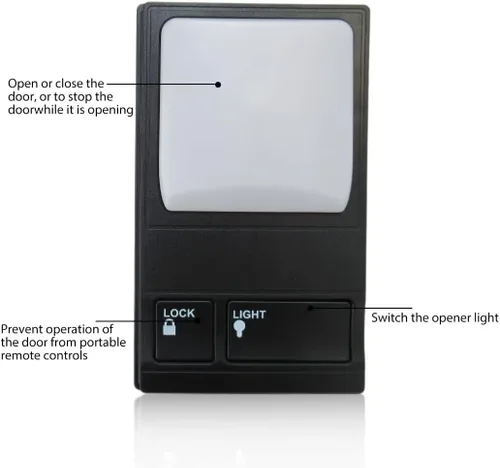 Vista 2 de Panel de control de teclado de pared multifunción para LiftMaster 41A5273-1 78LM