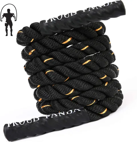 Vista 8 de Cuerdas de Salto Pesadas para Fitness 2LB/3LB/5LB, Cuerda de Salto Pesada para Adultos, Cuerda de Ejercicio para Hombres y Mujeres, Entrenamiento