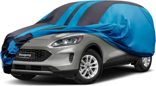 Vista 25 de Kaugung Funda impermeable para automóvil BMW Serie 3 (1999-2025), cubierta exterior completa para automóviles, ligera, resistente al sol, UV