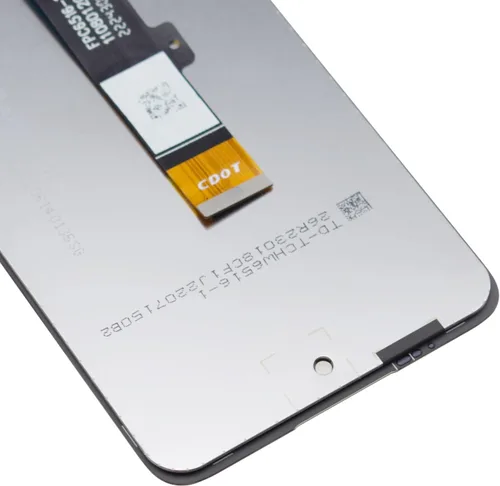 Vista 5 de Pantalla táctil digitalizador LCD completo reemplazo para Motorola Moto E32 E32s negro con kit de herramientas
