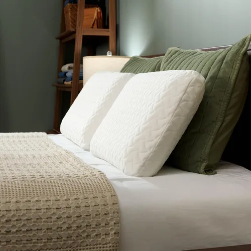 Vista 9 de Tempur-Pedic TEMPUR-Cloud Almohada para dormir, estándar, color blanco