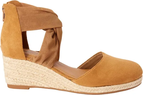 Vista 5 de Comfortview Alpargata The Sabine de ancho ancho ancho para mujer, Multi, 10