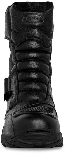 Vista 6 de WORKLAND 76222 Motorcycle Boots for Men - Work Boots For Men - Combat Tactical Mens Boots - Biker Boots for Touring, Sport - Full Leather
