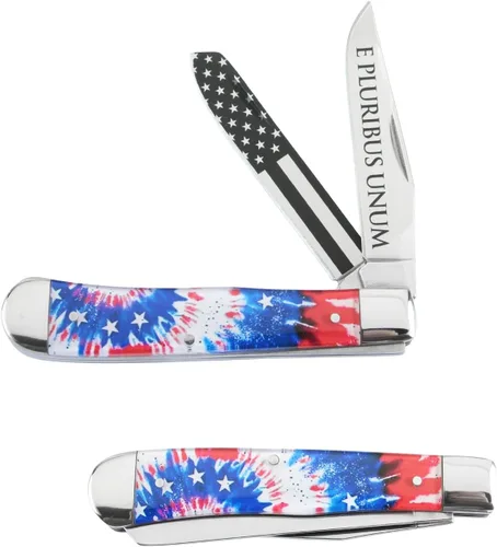 Vista 14 de Collection Everyday Carry - Cuchillo de bolsillo plegable manual con mango de resina suave (5118 USA)