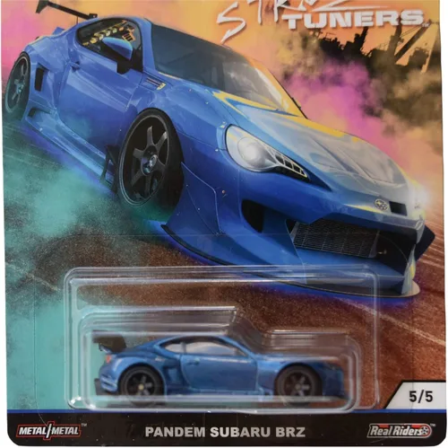 Vista 2 de Hot Wheels Car Culture Pandem Subaru BRZ 5/5, Azul