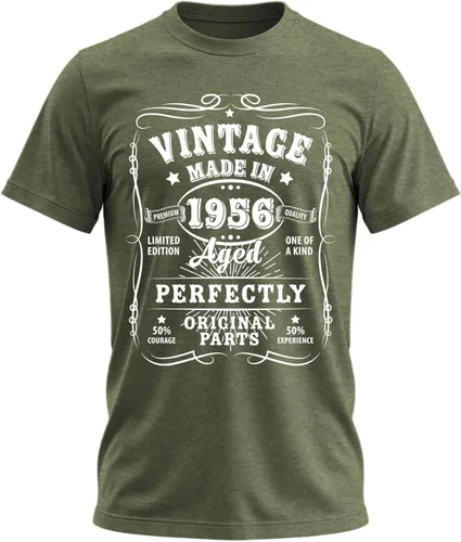 Vista 68 de Camiseta de cumpleaños para hombre, leyendas nacieron en 19XX, camiseta Negro