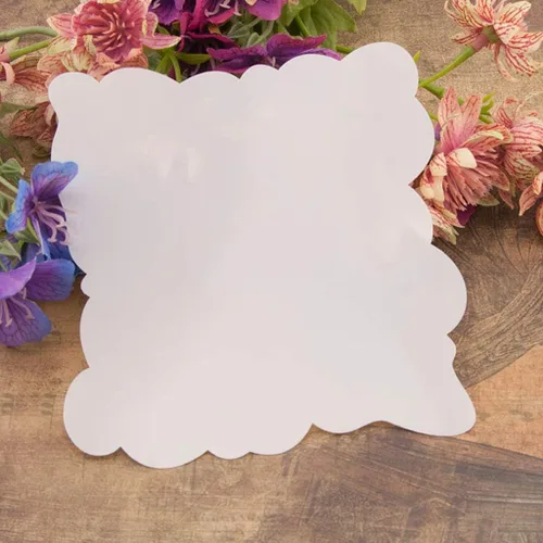 Vista 13 de Plantillas de pintura de plástico PET con diseño hueco de copo de nieve, perfectas para diseño textil, decoración de pared, ventana, papel, álbumes