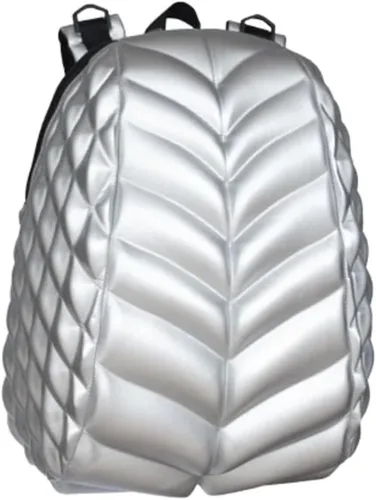 Vista 9 de Mochila para portátil de 15 pulgadas de alta calidad, funcional, duradera, elegante, bolsa de viaje, casual, para hombres y mujeres, Plata Hi-ho