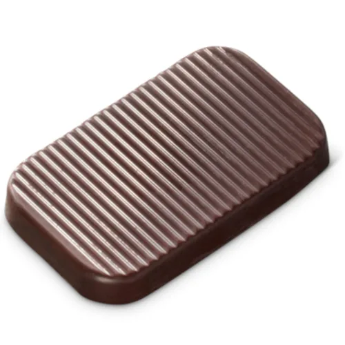 Vista 3 de Bouchard Chocolate negro belga prémium con 72% de cacao Piezas envueltas individualmente (1 libra)