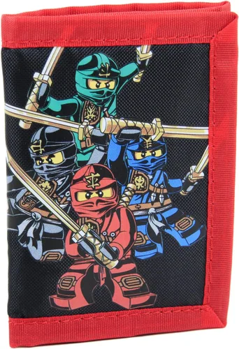 Vista 5 de LEGO Cartera de minifiguras para niños, Billetera triple
