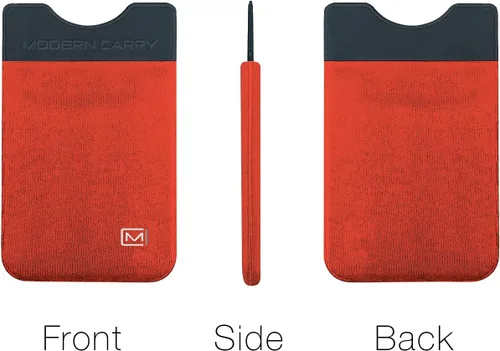 Vista 32 de Modern Carry Cartera delgada para tarjetas de crédito ultrafina