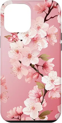 Vista 26 de Japan Pink Flower Sakura Florist Anime Cherry Blossom Case for iPhone 17
